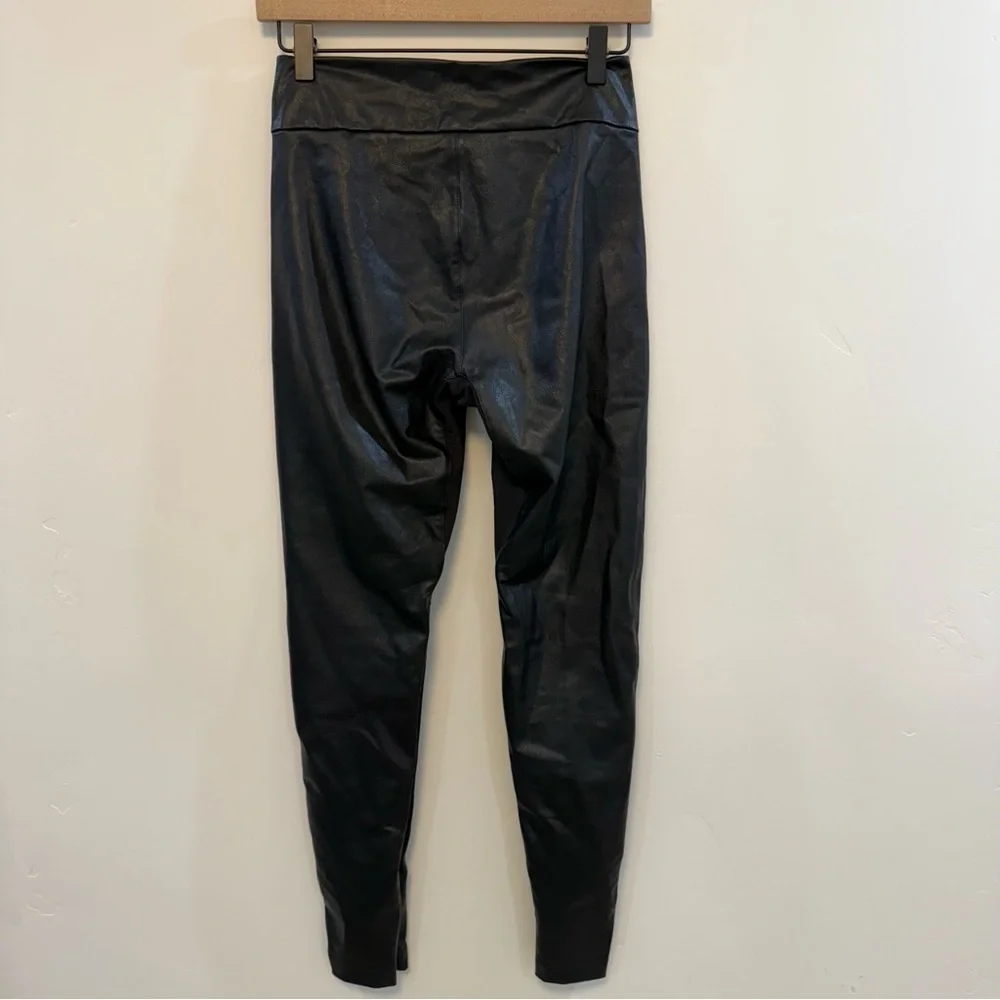 HONEYLOVE black faux just like leather legging